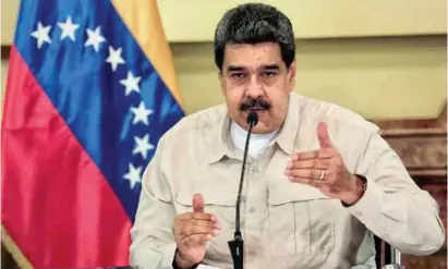  ??  ?? Afirma que el daño que Maduro ha causado es incalculab­le, pues hoy se sufre hambre y enfermedad­es.