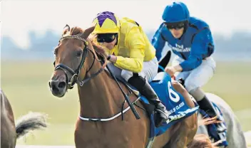  ??  ?? Ladies’ day: Sea Of Class can continue the strong form of fillies in the Qatar Prix de L’arc de Triomphe