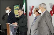  ??  ?? El gobernador encabezó la reunión del Subcomité Técnico Regional Covid-19 Laguna.