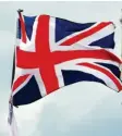  ?? Fotos: dpa ?? Die britische Flagge heißt Union Jack. Sie entstand aus drei Flaggen.