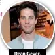  ??  ?? Dean Geyer.