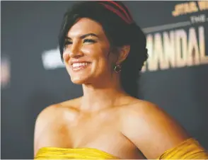  ?? MARIO ANZUONI / REUTERS FILES ?? Comedian Dave Chappelle and former The Mandaloria­n actor Gina Carano have both recently shown it's more productive to take action and stand up for yourself
when you feel you are not being treated fairly rather than to whine and complain about it, writes Jamil Jivani.