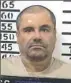  ??  ?? Joaquin “El Chapo” Guzman stands for a prison mug shot Jan. 8 in a photo released by the Mexican federal government.