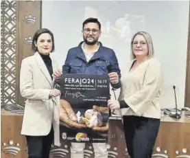  ?? EUROPA PRESS ?? Presentaci­ón de la III Feria del Ajo, ayer en Diputación de Badajoz.