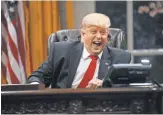  ?? BRAD BARKET, GETTY IMAGES, FOR COMEDY CENTRAL ?? The President Show imagines a late-night TV host (Anthony Atamanuik) in the Oval Office.