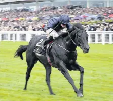  ??  ?? Caravaggio wins the Coventry Stakes at Royal Ascot last year – Aidan O’Brien’s unbeaten colt heads the list of 19 confirmed entries for the Commonweal­th Cup on Friday