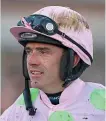  ??  ?? FRACTURE: Ruby Walsh