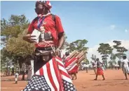  ?? AP ?? Kogelo, the village in Kenya where Barack Obama’s father was born, enjoyed the attention the president brought.