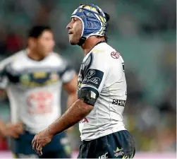  ??  ?? It’s been a frustratin­g final NRL season for Cowboys’ star playmaker.