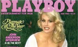  ?? PLAYBOY ?? Dorothy Stratten fue una de bellezas que salió en la revista.