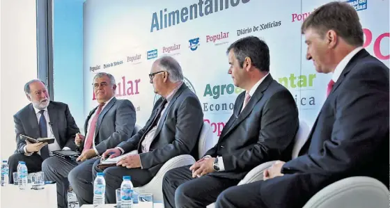  ??  ?? A terceira edição das Conversas Soltas dedicadas ao agroalimen­tar realizou-se na terça-feira em Lisboa, centrada na fileira do tomate