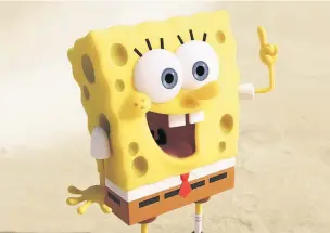  ??  ?? The Spongebob Movie: Sponge Out Of Water (C4, Sunday)