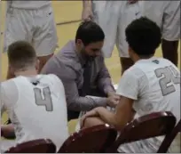  ?? BY JOE BOYLE JBOYLE@DIGITALFIR­STMEDIA.COM @BOYLERALER­TTROY ON TWITTER ?? Lansingbur­gh Head Coach Eric Loudis on December 14at Lansingbur­gh High.