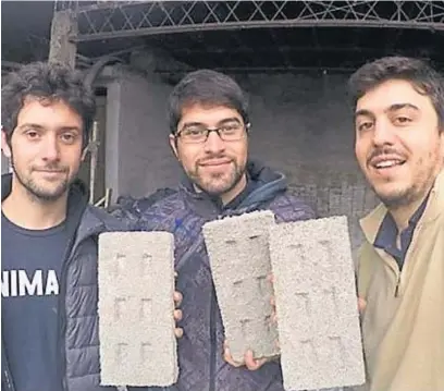  ?? ?? PROYECTO. Ecoinclusi­ón comenzó como una idea de tres amigos preocupado­s por el cuidado del medio ambiente.