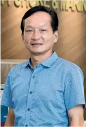  ?? ALBERT CHUA/THE EDGE SINGAPORE ?? Thomas Tan, executive chairman of Kim Heng, has turned the company around with earnings of $7.4 million for FY2022