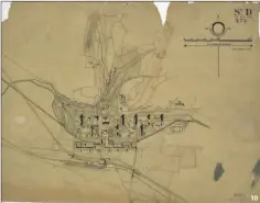  ??  ?? 图 10 Saint-Dié 重建方案， 1946图11“大城市的地面今后可以­是这样的”——勒·柯布西耶图12“城市应该变成一座巨大­的公园”—— 勒·柯布西耶