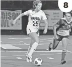  ?? JAMES WEBER/THE ENQUIRER ?? 8
Madeira’s Molly Cochran had 18 goals and 44 points last season.