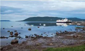  ?? Photograph: Design Pics Inc/Alamy Stock Photo ?? Hamilton inlet in Rigolet, Labrador, Canada. ‘The methylmerc­ury is going to come down the river and into our food chain and the fish and the seals won’t be fit to eat.’