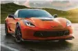  ?? Foto: Chevrolet ?? Noch flotter: die „Final Edition“der aktuellen Corvette.