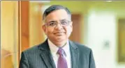  ?? BLOOMBERG FILE ?? Tata Sons chairman Natarajan Chandrasek­aran. The company has ruled out sale as an option for JLR.