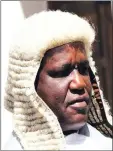  ??  ?? Chief Justice Malaba