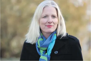  ?? COLIN PERKEL / THE CANADIAN PRESS ?? Environmen­t Minister Catherine McKenna says a national price on carbon won’t be imposed on any province for at least another year. The plan for carbon pricing has been a thorny issue for some provinces since introduced in 2016.