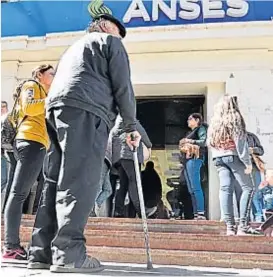  ?? (RAMIRO PEREYRA) ?? Anses. El sistema previsiona­l está en problemas.