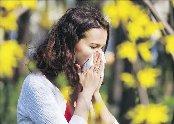  ?? GETTY IMAGES/ISTOCK PHOTO ?? There are many factors that cause someone to suffer from allergies, but the exact science isn’t fully understood.