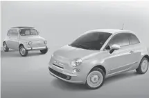  ?? CHRYSLER ?? The Fiat 500 1957 Edition is a throwback to the original Fiat Cinquicent­o.