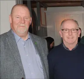  ??  ?? Committee members at the Dundalk &amp; District GPA Game Meat Feast night in Byrne’s of No.10, Hill Street held in aid of the Zoe Murphy appeal. Included are, John Toal, Paddy McAlevey, Tony McComish, Jim Mathews, Eamon Murphy and Gerry Doogan.