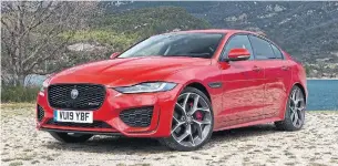  ?? JIM KENZIE SPECIAL TO THE STAR ?? An impressive facelift and upgraded interiors give the 2020 Jaguar XE sedan a classy appeal.