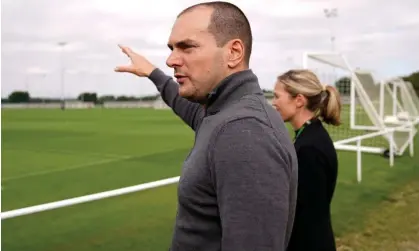  ?? ?? Stuart Webber was Norwich sporting director from 2017 to 2023. Photograph: Joe Giddens/PA