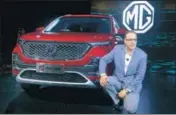  ?? MINT ?? Rajeev Chaba, president and MD, MG Motor India.