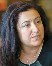  ??  ?? L’ancienne députée fédérale et criminolog­ue spécialisé­e dans le monde interlope, Maria Mourani.