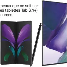  ??  ?? ▲ Avec le Galaxy Z Fold2, Samsung va devoir convaincre de la fiabilité de son écran pliant.