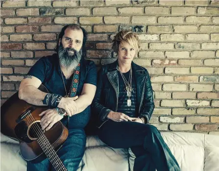  ??  ?? The Steve Earle and Shawn Colvin album titled Colvin &amp; Earle was released in June.