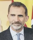  ??  ?? 0 King Felipe VI had earlier referenced Gibraltar’s future