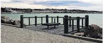  ?? PHOTO: SUPPLIED ?? Plans setting sail . . . The Waitaki District Council’s plans for a new observator­y deck on Oamaru’s Holmes Wharf, as pictured.