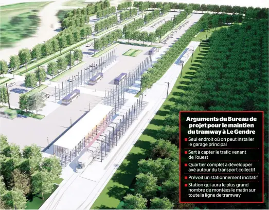  ?? ILLUSTRATI­ON D’ARCHIVES VILLE DE QUÉBEC ?? Le directeur du Bureau de projet du tramway, Daniel Genest, a martelé que le tracé du tramway a été prévu pour relier les grands générateur­s de déplacemen­t et pour être près des secteurs où il y a une forte densité humaine.