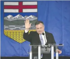  ?? JIM WELLS ?? Following a 51.4 per cent approval rating from a leadership review, Jason Kenney stepped down as leader of Alberta's UCP Wednesday evening.