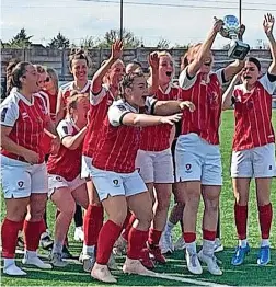  ?? ?? Cheltenham Town won the FA National League South West Division One and the GFA Trophy