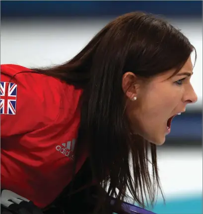  ??  ?? Eve Muirhead’s priority is to finish in the top six at the World Championsh­ips in Canada and secure Olympic qualificat­ion