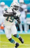  ?? LYNNE SLADKY/AP ?? The Bears sent a 2023 6th round draft pick to the Miami Dolphins in exchange forJakeem Grant on Tuesday.