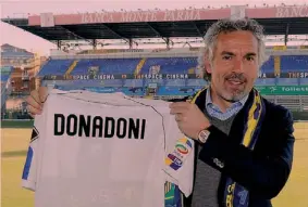  ?? GETTY ?? Roberto Donadoni, 48 anni, dopo l’esperienza di Cagliari, chiusa in malomodo col presidente Cellino, approda a Parma al posto di Colomba