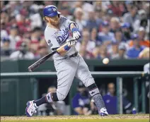  ?? JULIO CORTEZ — THE ASSOCIATED PRESS ?? The Dodgers’ Justin Turner went 3for 4with a home run Friday.