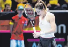  ?? FOTO: DPA ?? Frust und Enttäuschu­ng: Andrea Petkovic.