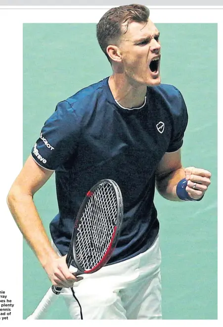  ??  ?? Jamie Murray hopes he has plenty of tennis ahead of him yet