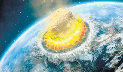  ??  ?? El impacto de Chicxulub fue hace 66 millones de años.