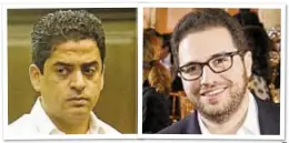  ??  ?? A “bullet” in head of businessma­n Hamlet Peralta (left) might be good thing, Mayor de Blasio donor Jona Rechnitz (right) once said.