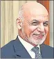  ?? HT PHOTO/FILE ?? Ashraf Ghani